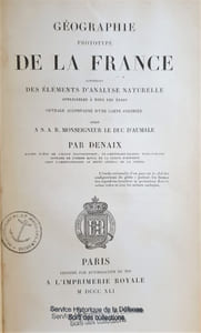 GEOGRAPHIE PROTOTYPE DE LA FRANCE