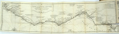 Voyage du chevalier Des Marchais en Guinée, isles voisines, et à Cayenne, fait en 1725, 1726 & 1727. Contenant une description très exacte & très ...