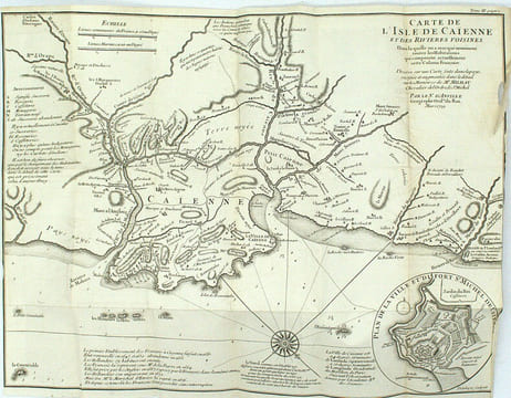 Voyage du chevalier Des Marchais en Guinée, isles voisines, et à Cayenne, fait en 1725, 1726 & 1727. Contenant une description très exacte & très ...