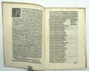 Tabula Constitutionum Capituli Florentini . DUOMO di FIRENZE, Florentinae Constitutiones