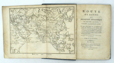 Route de l'Inde ou Description géographique de l'Egypte, la Syrie, l'Arabie, la Perse et l'Inde ; ouvrage dans lequel on a renfermé un précis de ...