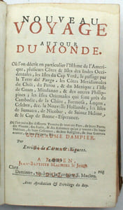Nouveau voyage autour du monde. Où l'on décrit en particulier l'isthme de l'Amérique... &c. la Nouvelle Hollande, les isles de Sumatra, de Nicobar, de Sainte Hélène, & le Cap de Bonne Espérance. 
