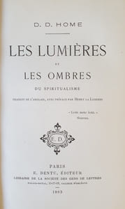 LES LUMIERES ET LES OMBRE DU SPIRITUALISME