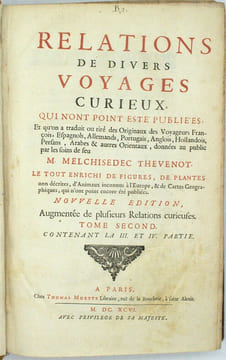 Relation de divers voyages curieux qui n'ont point esté publiées, et qu’on a traduit ou tiré des originaux des voyageurs François, Espagnols, ...