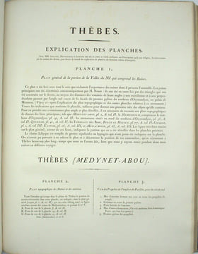 Description de l'Egypte. Ou Recueil des observations et des recherches qui ont été faites en Egypte pendant l’expédition de l’armée française. PRÉFACE ...