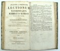 Vocabularium veteris testamenti hebraeo-chaldaicum ut cum bibliis hebraicis manualibus, suivi de Analysis et Explicatio Lectionum Masorethicarum ...
