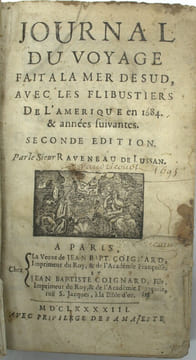 Journal du voyage fait a la Mer de Sud, avec les flibustiers de l'Amerique en 1684. & années suivantes, Seconde édition.
. RAVENEAU DE LUSSAN.