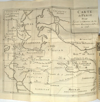 Histoire des révolutions de Perse depuis le commencement de ce siècle, jusqu'à la fin du règne de l'usurpateur Aszraff.
. DU CERCEAU (Jean Antoine)