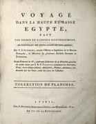 Voyage dans la Haute et Basse Egypte, fait par ordre de l'ancien gouvernement, et contenant des observations de tous Genres & Voyage en Grèce et en Turquie, fait par ordre de Louis XVI, et avec l'autorisation de la cour ottomane et les 2 ATLAS des voyages de Sonnini ; Voyage dans la Haute et Basse Égypte [.] : Collection de Planches Voyage en Grèce et en Turquie, Fait Par Ordre De Louis XVI et avec l’Autorisation de la Cour Ottomane ; par C.S. Sonnini, …

 par SONNINI (de Manoncourt, Charles Sigisbert).

 - Image 4