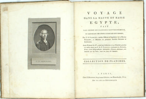 Voyage dans la Haute et Basse Egypte, fait par ordre de l'ancien gouvernement, et contenant des observations de tous Genres…
. SONNINI (de ...