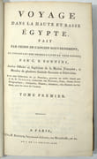 Voyage dans la Haute et Basse Egypte, fait par ordre de l'ancien gouvernement, et contenant des observations de tous Genres…

 par SONNINI (de Manoncourt, Charles Sigisbert).

 - Image 7