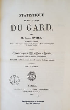 STATISTIQUES SUR LE DEPARTEMENT DU GARD. RIVOIRE