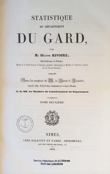 STATISTIQUES SUR LE DEPARTEMENT DU GARD. RIVOIRE
