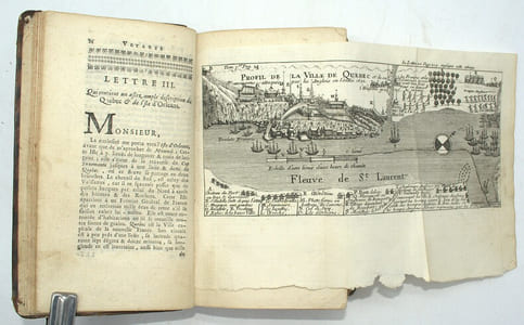Nouveaux Voyages de Mr le Baron de LAHONTAN dans l'Amérique septentrionale, qui contient une relation des differens peuples qui y habitent ; la nature de leur gouvernement ; leur commerce, leurs coutumes, leur religion, & leur maniere de faire la guerre [...]. --Mémoires de l'Amérique septentrionale, ou la Suite des Voyages deMr le baron de LAHONTAN qui contiennent la description d'une grande étendüe de païs de ce continent [...].

