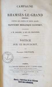 CAMPAGNE DE RHAMSES-LE-GRAND