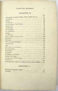 Routier des Iles Antilles des Côtes de Terre Ferme et de celles du Golfe du Mexique. Quatrième Édition revue sur la dernière Publication du Dépôt de Madrid augmentée de Documents traduits de diverse Ouvrages Anglais par CH. Rigault de Genouilly. 
