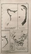 Nouveau voyage à la mer du sud commencé sous les ordres de M. MARION, chevalier de l’Ordre Royal & militaire de S. Louis, capitaine de brûlot ; & achevé, après la mort de cet Officier, sous ceux de M. le Chevalier Duclesmeur, garde de la Marine. Cette relation a été rédigée d’après les Plans & Journaux de M. CROZET. On a joint à ce voyage un Extrait de celui de M. De Surville dans les mêmes Parages.

 par MARION DU FRESNE, CROZET (Julien) , ROCHON (Abbé Alexis-Marie de, rédacteur).


 - Image 4
