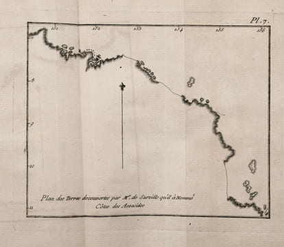 Nouveau voyage à la mer du sud commencé sous les ordres de M. MARION, chevalier de l’Ordre Royal & militaire de S. Louis, capitaine de brûlot ; & ...