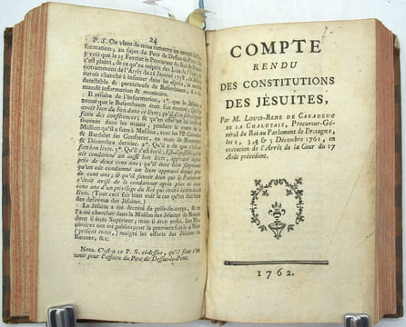 Conférence de l’autre Monde entre le P. Tellier et M. Ravechet, Suivi de Lettre du Roi du Portugal, qui ordonne le séquestre de tous les biens des ...