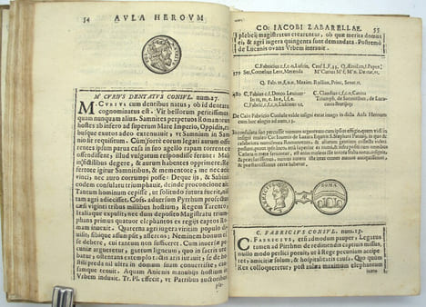 Aula heroum sive fasti Romanorum ab urbe condita usque ad Ann. Dom. 1674. In quibus omnes Romanæ historiæ continentur: hic enim Romanorum reges, ...