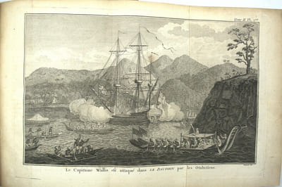 Relation Des Voyages Entrepris […] Pour Faire Des Découvertes Dans L’hémisphère Méridional, et successivement exécutés par le Commodore Byron, le Capitaine Carteret, le Capitaine Wallis & le Capitaine Cook, dans les vaisseaux le Dauphin, le Swallow & l'Endeavour ...Tome 2 seul
