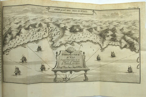 Nouveau Voyage au tour du monde. […] Enrichi de plusieurs Plans, Vûës & Perspectives des principales Villes & Ports du Pérou, Chily, Bresil, & de la ...