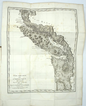 Voyage de découvertes, à l’océan Pacifique nord, et autour du monde, entrepris par ordre de sa majesté Britannique, exécuté, pendant les années 1790, ...