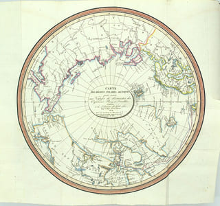 Histoire des deux voyages entrepris par ordre du gouvernement anglais ; l'un par terre, dirigé par le capitaine Franklin ; l'autre par mer, sous les ordres du capitaine Parry, pour la découverte d'un passage de l'océan Atlantique dans la mer Pacifique.

