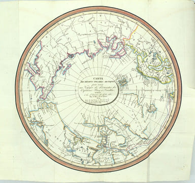 Histoire des deux voyages entrepris par ordre du gouvernement anglais ; l'un par terre, dirigé par le capitaine Franklin ; l'autre par mer, sous les ...