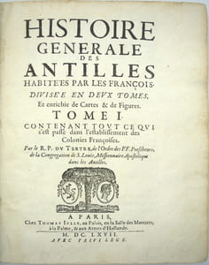 Histoire generale des Antilles habitées par les François.

