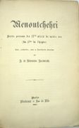 Menoutchehri, poète persan du XIe siècle de notre ère (du Ve de l’hégire). Texte, traduction, notes et introduction historique. 
 par BIBERSTEIN-KAZIMIRSKI (Albert de). 
 - Image 2