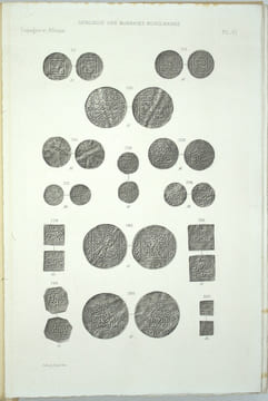 Catalogue des monnaies musulmanes de la Bibliothèque nationale. Espagne et Afrique.
. LAVOIX (Henri).
