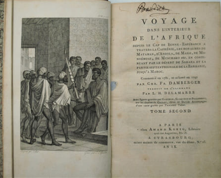 Voyage dans l'intérieur de l'Afrique depuis le Cap de Bonne-Espérance. DAMBERGER