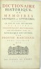 Dictionnaire historique, ou Mémoires critiques et littéraires, concernant la vie et les ouvrages de divers personnages distingués, particulièrement ...