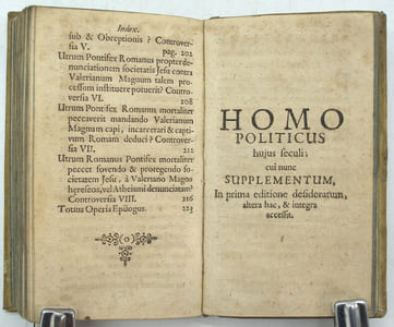 Defensio pro Valer. Magno, in qua exponitur Ecclesiæ Romano-Catholicæ scandalum, id est Jesuitarum hæresis, seu atheismus detectus a Theophilo secundum Apostolicam denunciationem Valeriani Magni, ad Imperatorem, Reges, Principes ; Contra lib. Audiatur et altera pars ! Homo politicus accessit integer 
