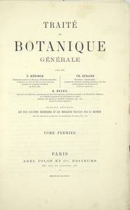Traité de botanique générale. Texte & Atlas
