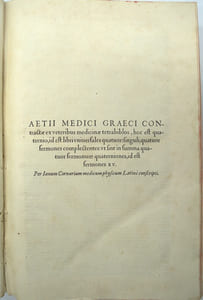 Medicae artis principes post Hippocratem & Galenum 
