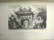 L’Empire chinois, illustré d’après des dessins pris sur les lieux, avec les descriptions des mœurs, des coutumes, de l’architecture, de l’industrie, etc., du peuple chinois depuis les temps les plus reculés jusqu’à nos jours.
 par ALLOM (Thomas), PELLÉ (Clément). 
 - Image 5