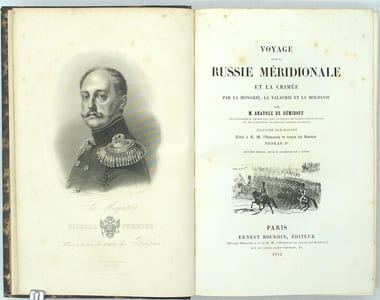Voyage dans la Russie méridionale et la Crimée, par la Hongrie, la Valachie et la Moldavie.
