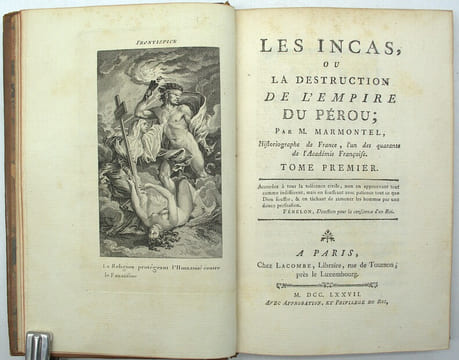 Les Incas, ou la destruction de l'empire du Pérou
. MARMONTEL Jean-François