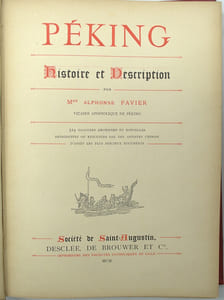 PEKING. Histoire et description.
