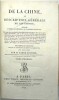 De la Chine, ou description générale de cet Empire, rédigée d’après les Mémoires de la Mission de Pékin. Ouvrage qui contient la description ...