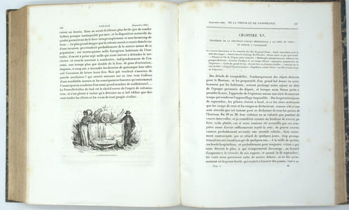 Journal de la navigation autour du globe de la frégate La Thétis et de la corvette L'Espérance pendant les années 1824, 1825 et 1826. Publié par ordre du Roi sous les auspices du Département de la Marine. Tome 1 Seul