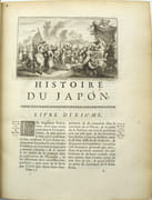 Histoire et Description Generale du Japon ; ou l'on trouvera tout ce qu'on a pu apprendre da la nature & des Productions du Pays, du Caractère & des Coutumes des Habitans, du Governement & du Commerce, des Révolutions arrivées dans l'Empire & dans la Religion ; et l'examen de tous les auteurs, qui ont écrit sur le même sujet. Avec les Fastes Chronologiques de la Decouverte du Nouveau Monde…
 par CHARLEVOIX, Pierre Francois Xavier de (1682-1761).
 - Image 10