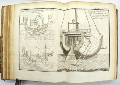 Histoire et Description Generale du Japon ; ou l'on trouvera tout ce qu'on a pu apprendre da la nature & des Productions du Pays, du Caractère & des Coutumes des Habitans, du Governement & du Commerce, des Révolutions arrivées dans l'Empire & dans la Religion ; et l'examen de tous les auteurs, qui ont écrit sur le même sujet. Avec les Fastes Chronologiques de la Decouverte du Nouveau Monde…
