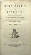 Voyage en Sibérie, Extraits des Journaux de divers Savans Voyageurs par PALLAS (Pierre-Simon).
 - Image 5