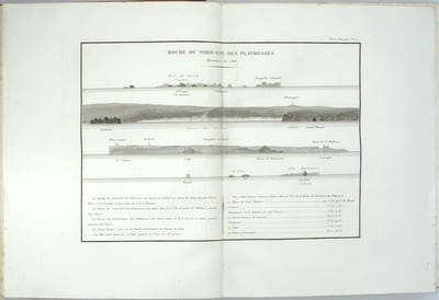 Le Pilote Français, Environs de Brest & Vues prises sur les principaux dangers situés entre les roches de Penmarc'h et l'île d'Yeu.

