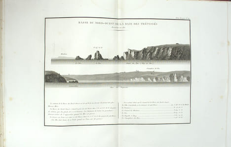 Le Pilote Français, Environs de Brest & Vues prises sur les principaux dangers situés entre les roches de Penmarc'h et l'île d'Yeu.
. ...