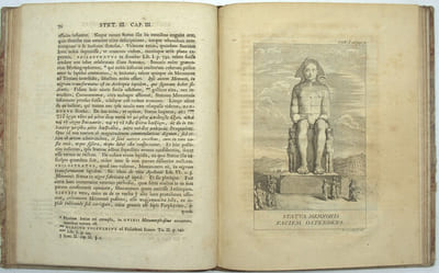 De Memnone Graecorum, Et Aegyptiorum, Huiusque Celeberrima in Thebaide Statua Syntagmata III. Cum Figuris Aeneis
