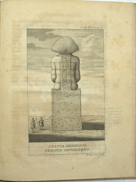 De Memnone Graecorum, Et Aegyptiorum, Huiusque Celeberrima in Thebaide Statua Syntagmata III. Cum Figuris Aeneis
. JABLONSKI (Paul Ernest)
